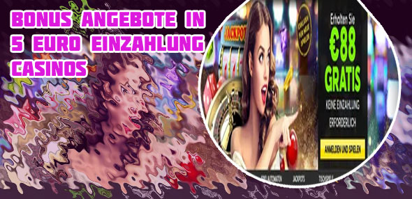 Casino bonus 5 euro einzahlung