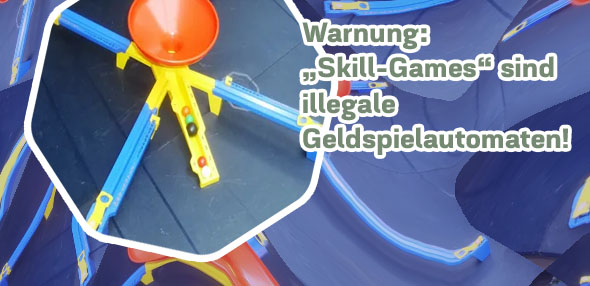 Geschicklichkeits geldspielautomat