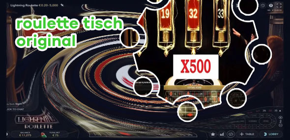 Lightning roulette tipico