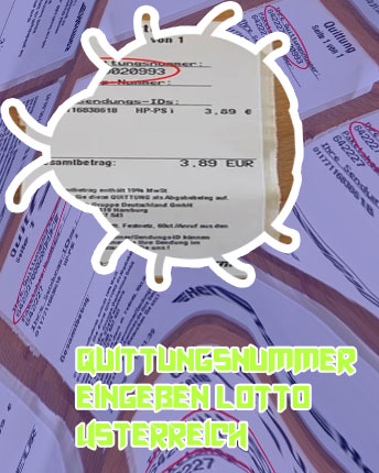 Lotto quittungsnummer eingeben from the Austrian